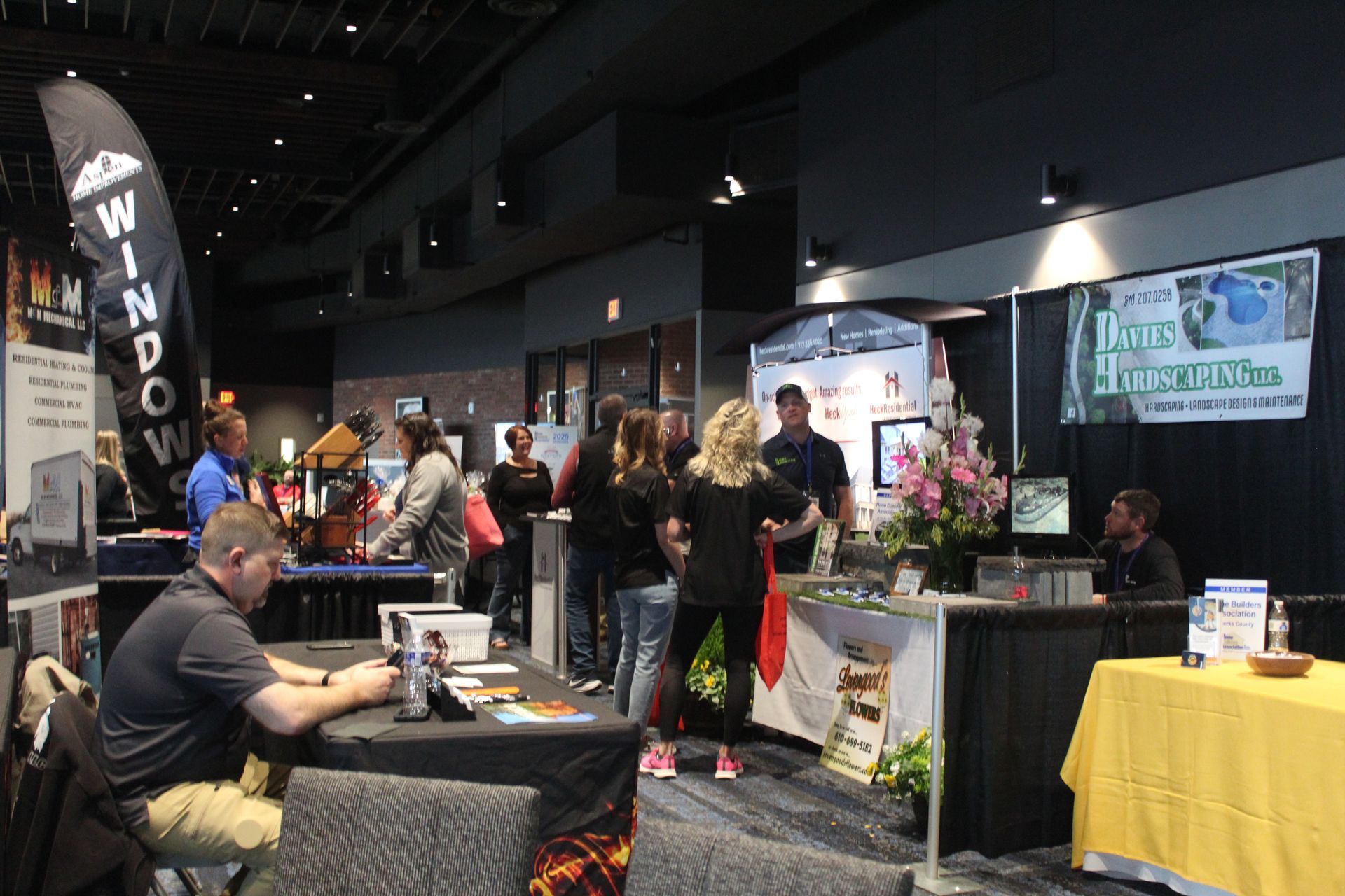 A view of vendors.