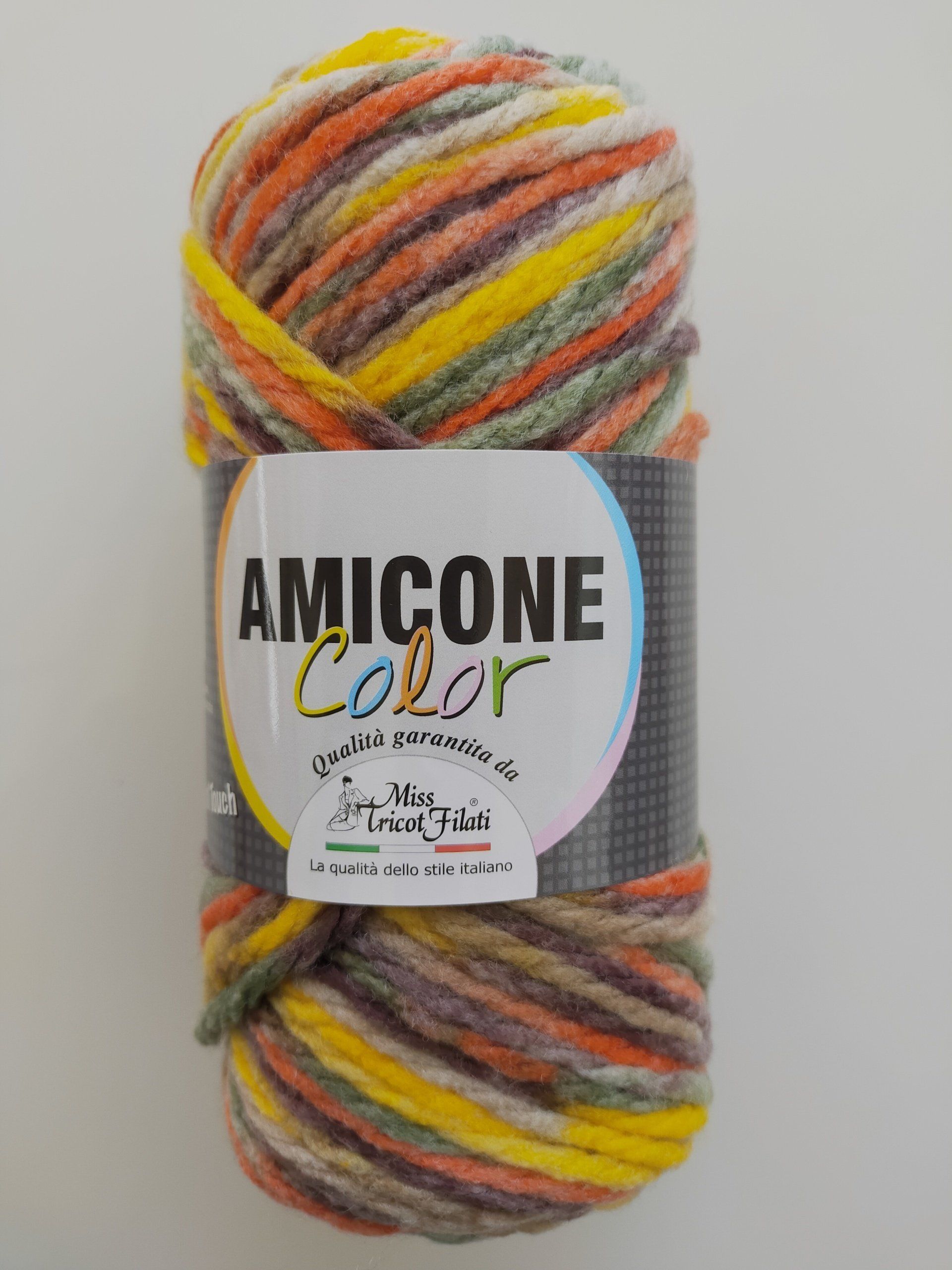 gomitoli 100% acrilico multicolore