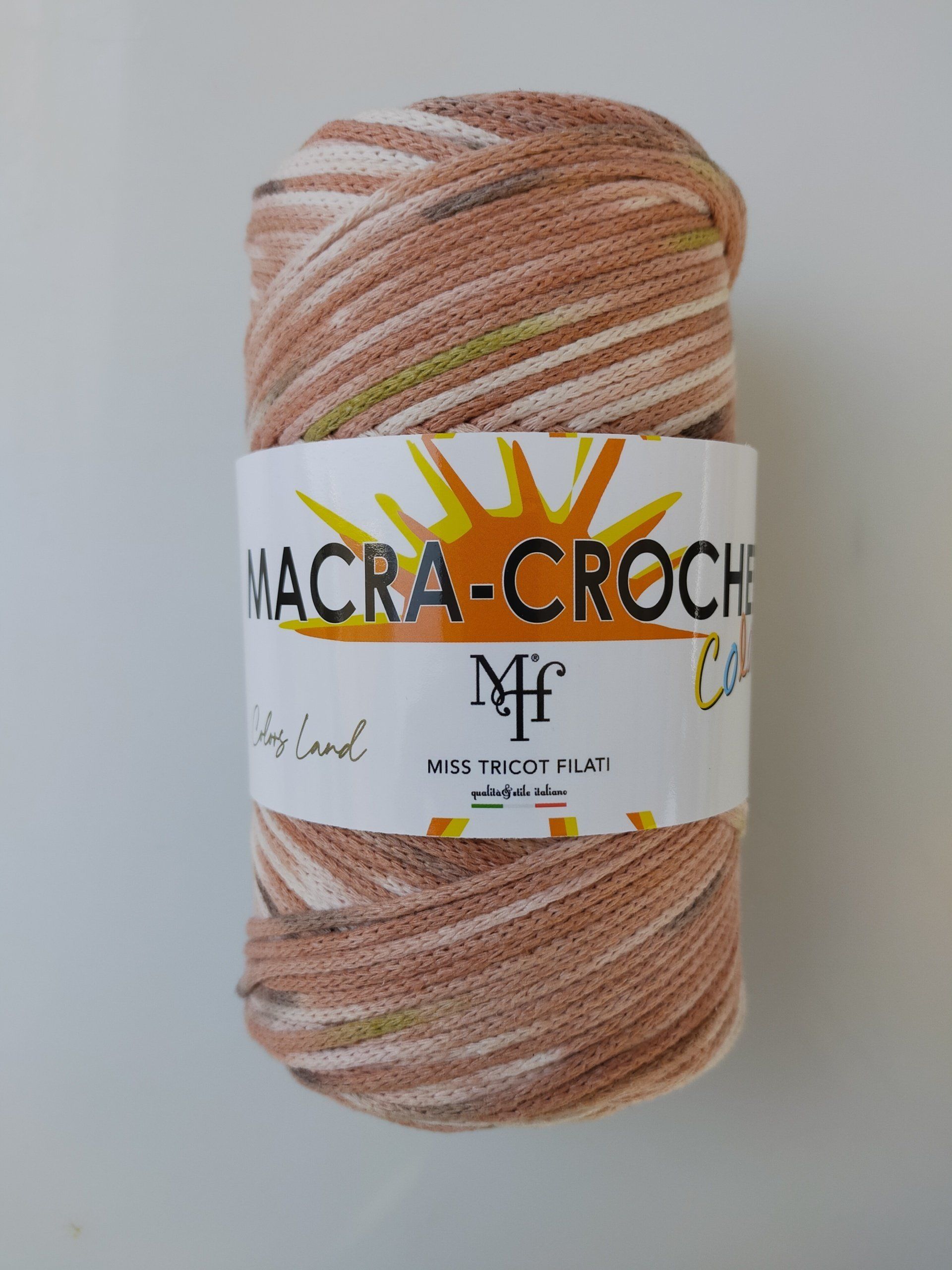 cordino macra crochet per borse stampato