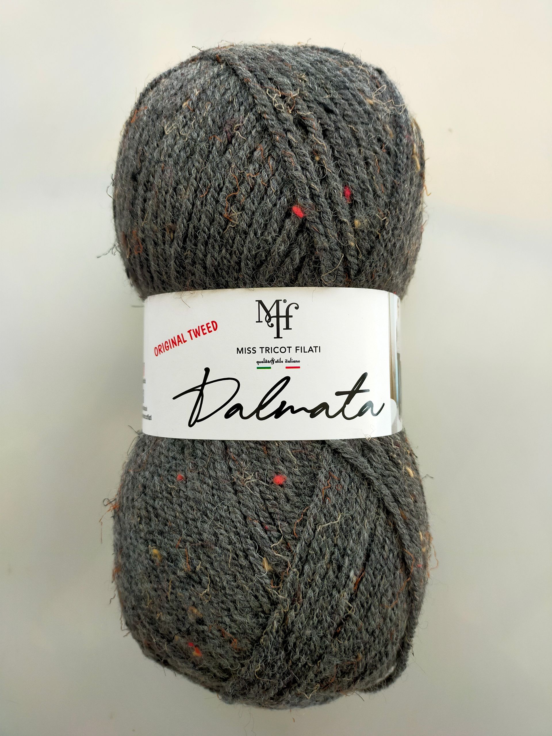 gomitoli in misto lana tweed