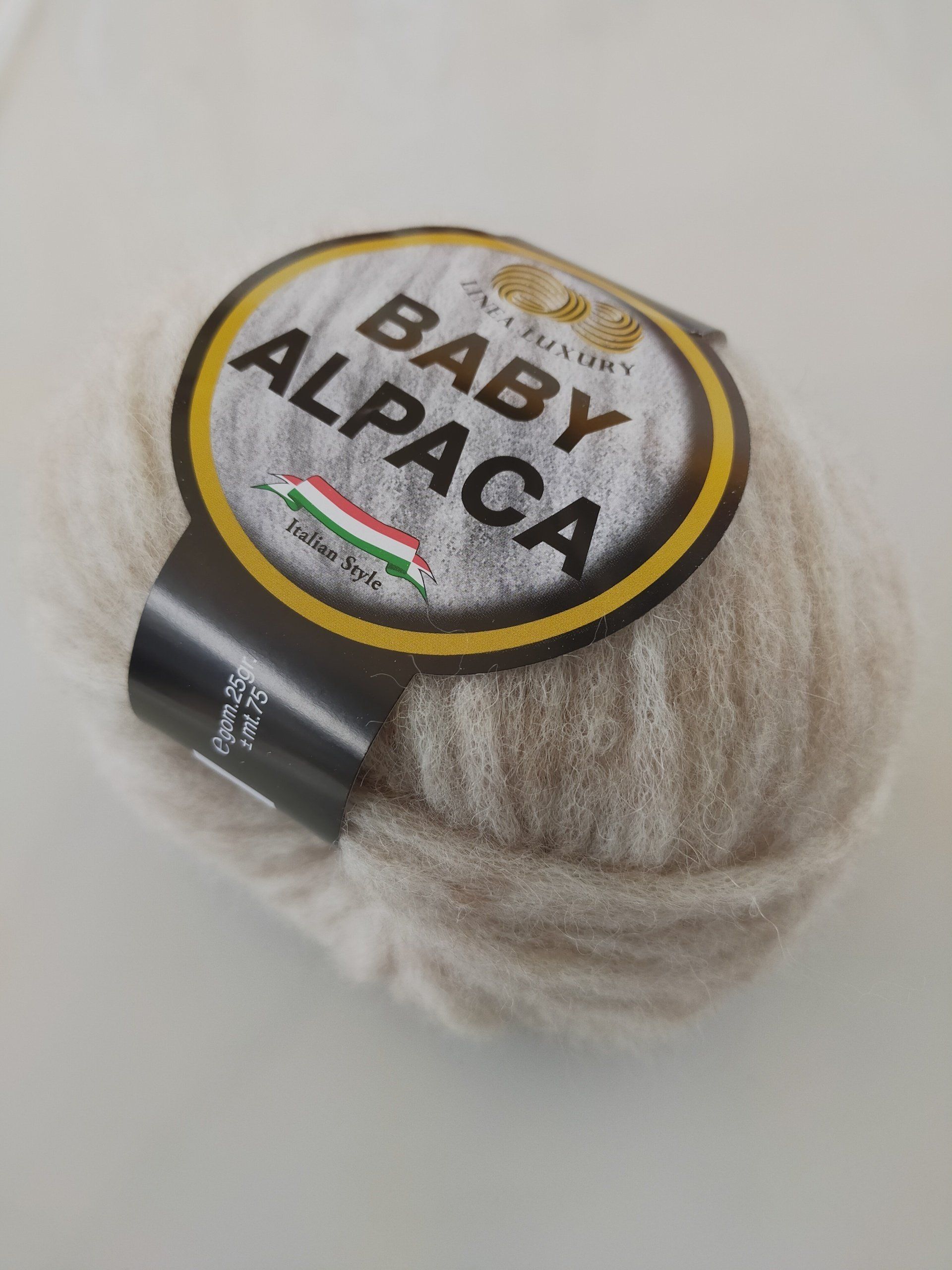 gomitoli di baby alpaca
