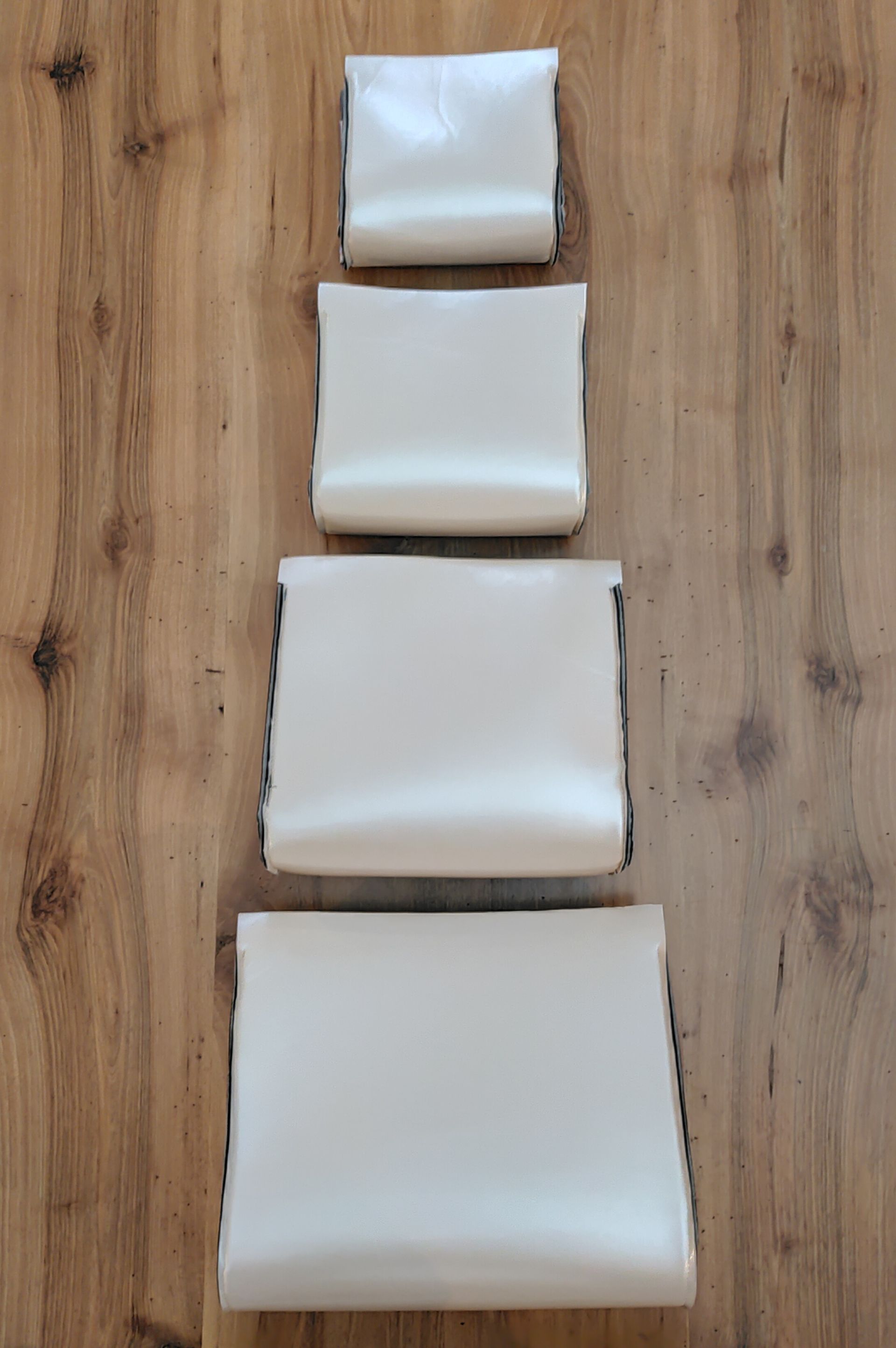 interni per borse con clips di fissaggio