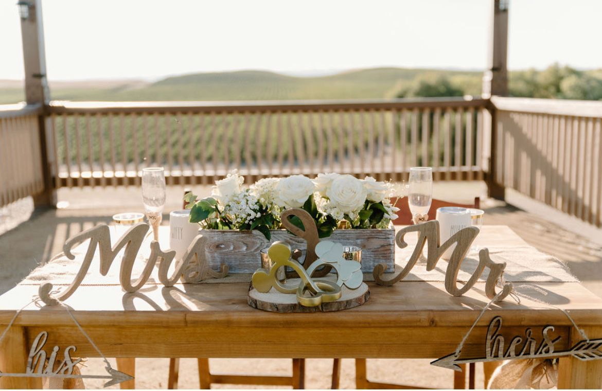 Zamora Hills Ranch vineyard wedding venue with panoramic countryside views in Northern California.