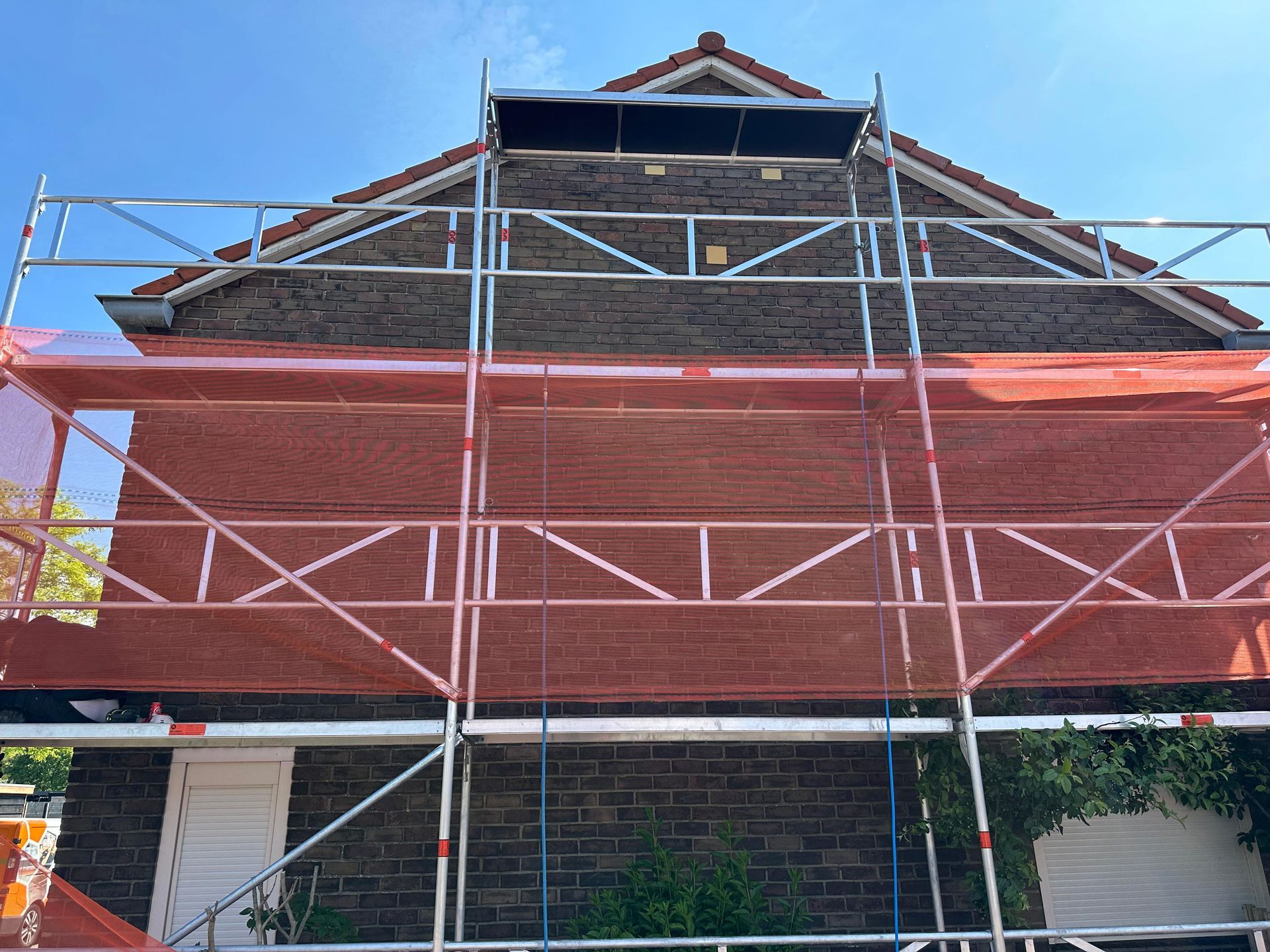 Muur reinigen en impregnatie