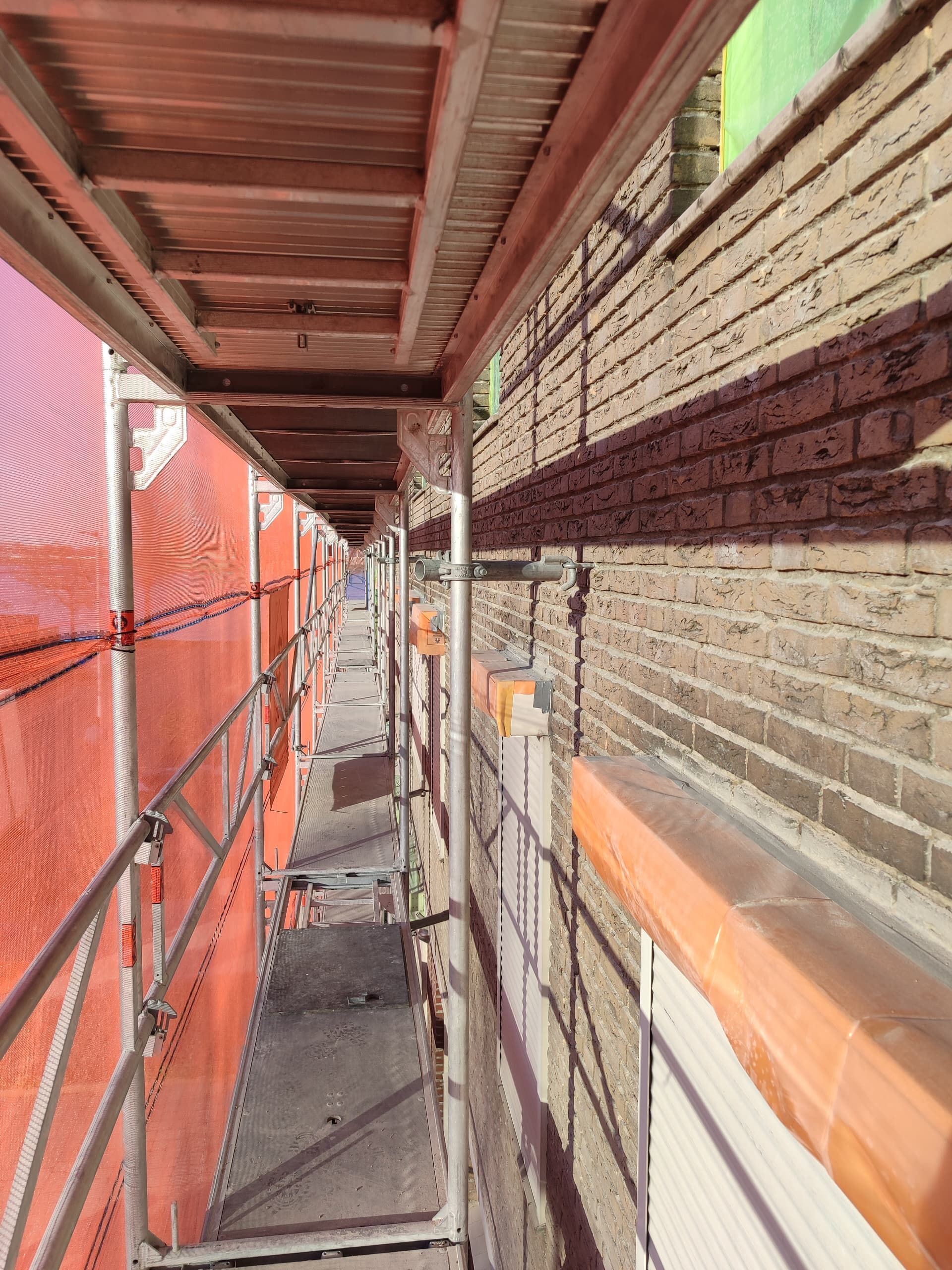 Muur reinigen en impregnatie