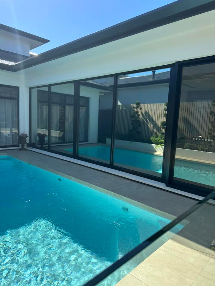 House with Pool and Tinted Doors — Enfield, SA — Scorpion Window Tinting