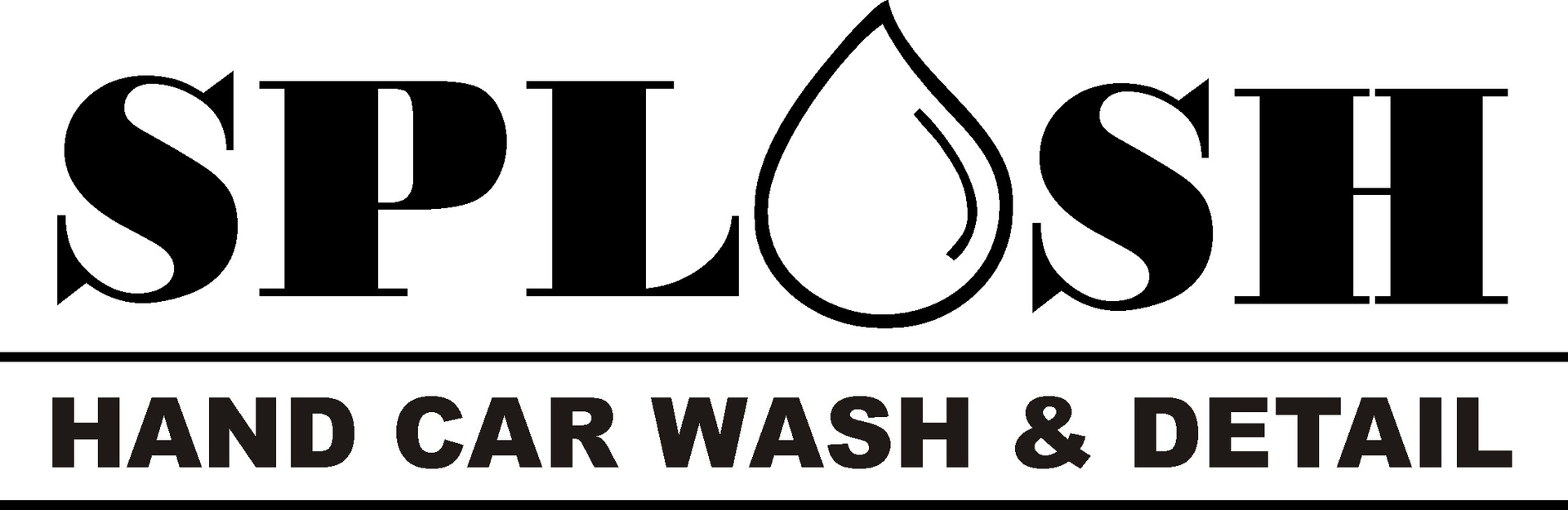 Splash Hand Car Wash Logo