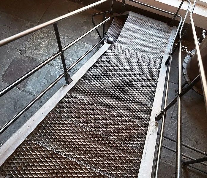 Custom metal staircase