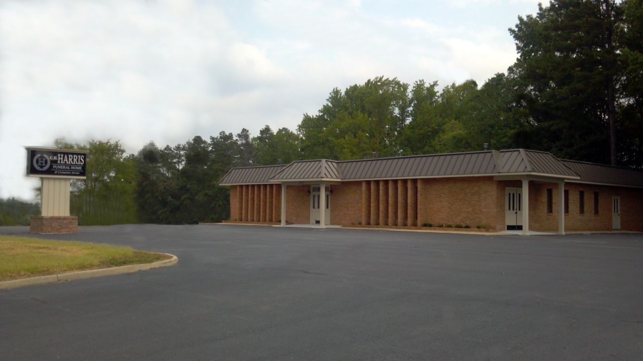 C.H. Harris Funeral Home exterior view