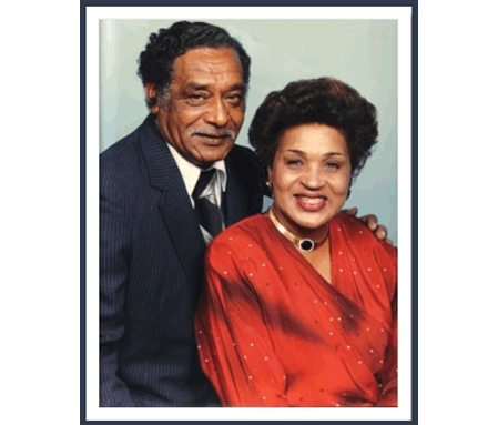 Photo of owners of C. H. Harris Funeral Home and Giles-Harris Funeral Home