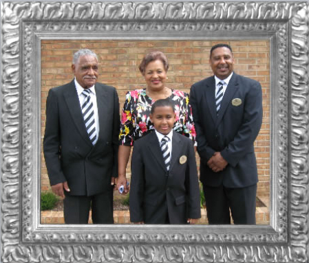 Family photo of C. H. Harris Funeral Home and Giles-Harris Funeral Home