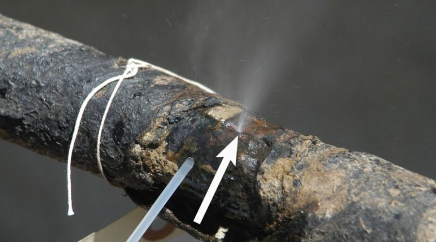 Gas Leak — Portage, MI — Dan Wood Company