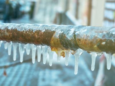 Frozen Pipe — Portage, MI — Dan Wood Company Frozen Pipe — Portage, MI — Dan Wood Company