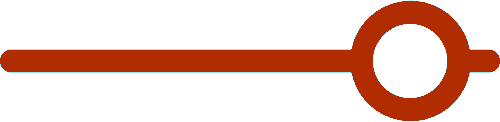 Brown horizontal slider with a white circle at the end.