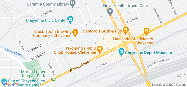 Map of business location