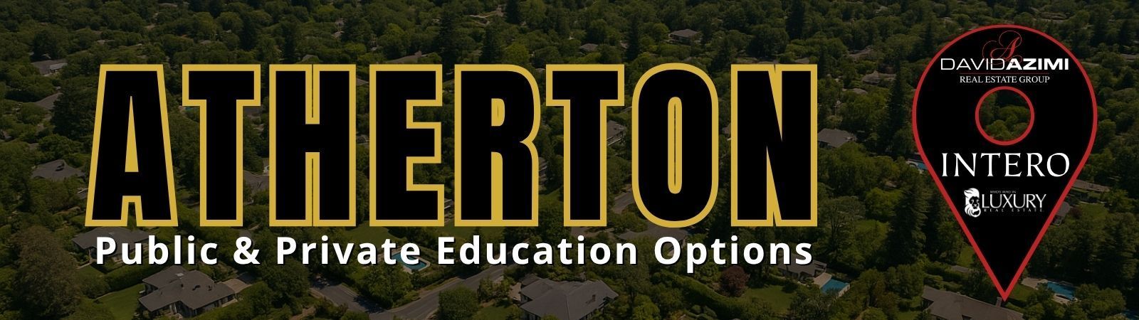 Banner reading “ATHERTON” in bold red letters on black, with a circular “INTRO” badge on the right.