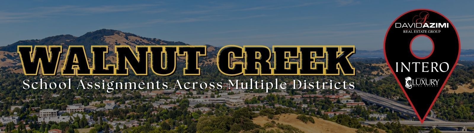 Walnut Creek Learning & Growth United banner with mountain backdrop and Interco logo