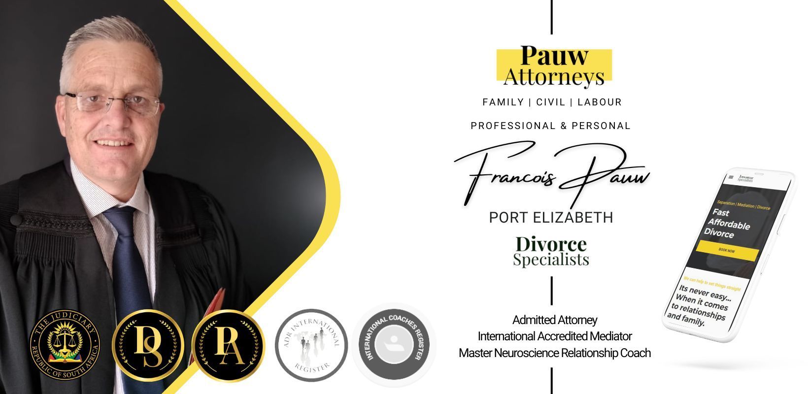Port Elizabeth Divorce Attorneys, Pauw Attorneys