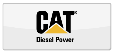 The Caterpillar logo in black and yellow, with the text