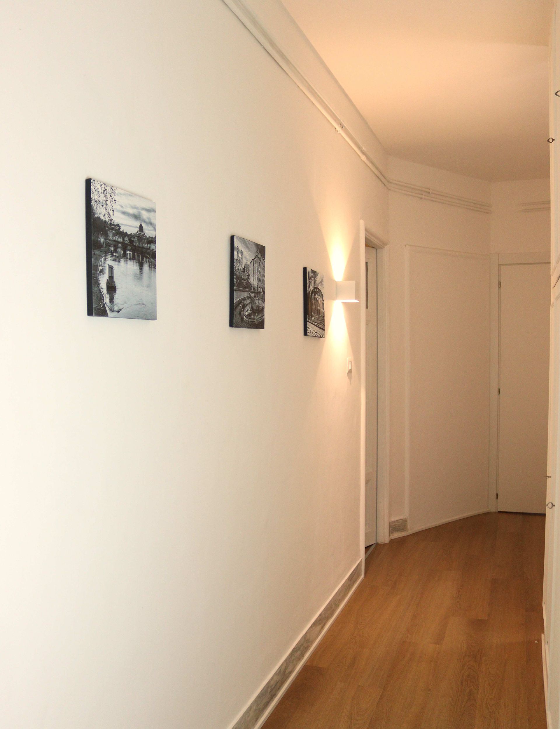 entrata della  casa vacanza a trastevere roma