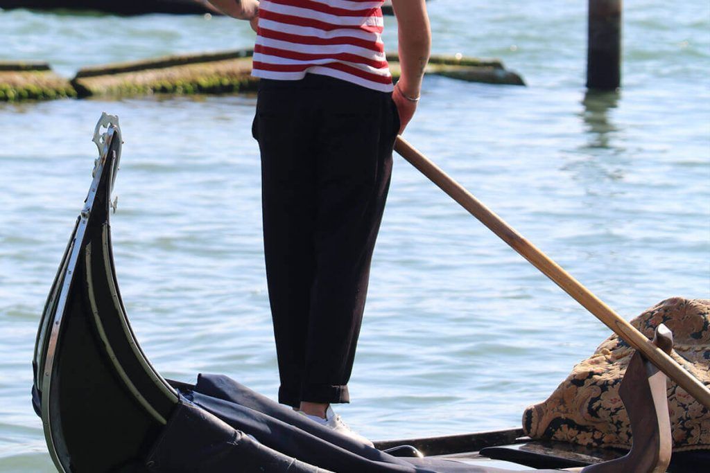 Venetian Gondola and Gondoliers