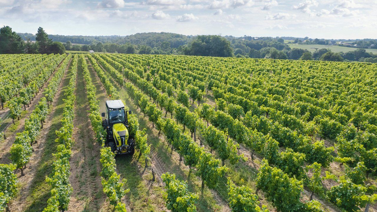 Farmer Planting seeds Using Tractor — O'Brien's Machinery In Tamworth