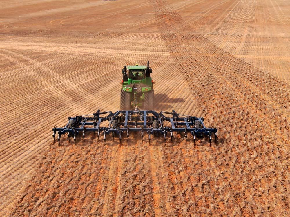 Big Tractor In The Field — O'Brien's Machinery In Hunter Valley NSW