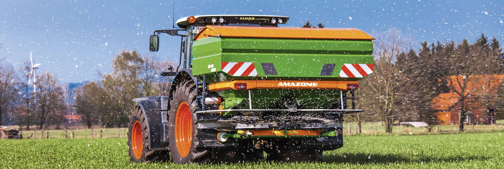Modern Tractor At Open Field — O'Brien's Machinery In Hunter Valley NSW