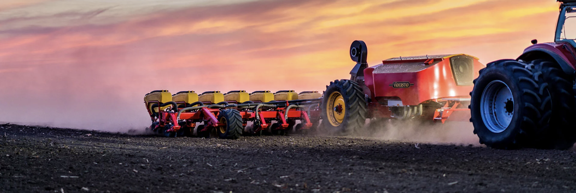Tractor And Seeder Planting Crops — O'Brien's Machinery In Hunter Valley NSW