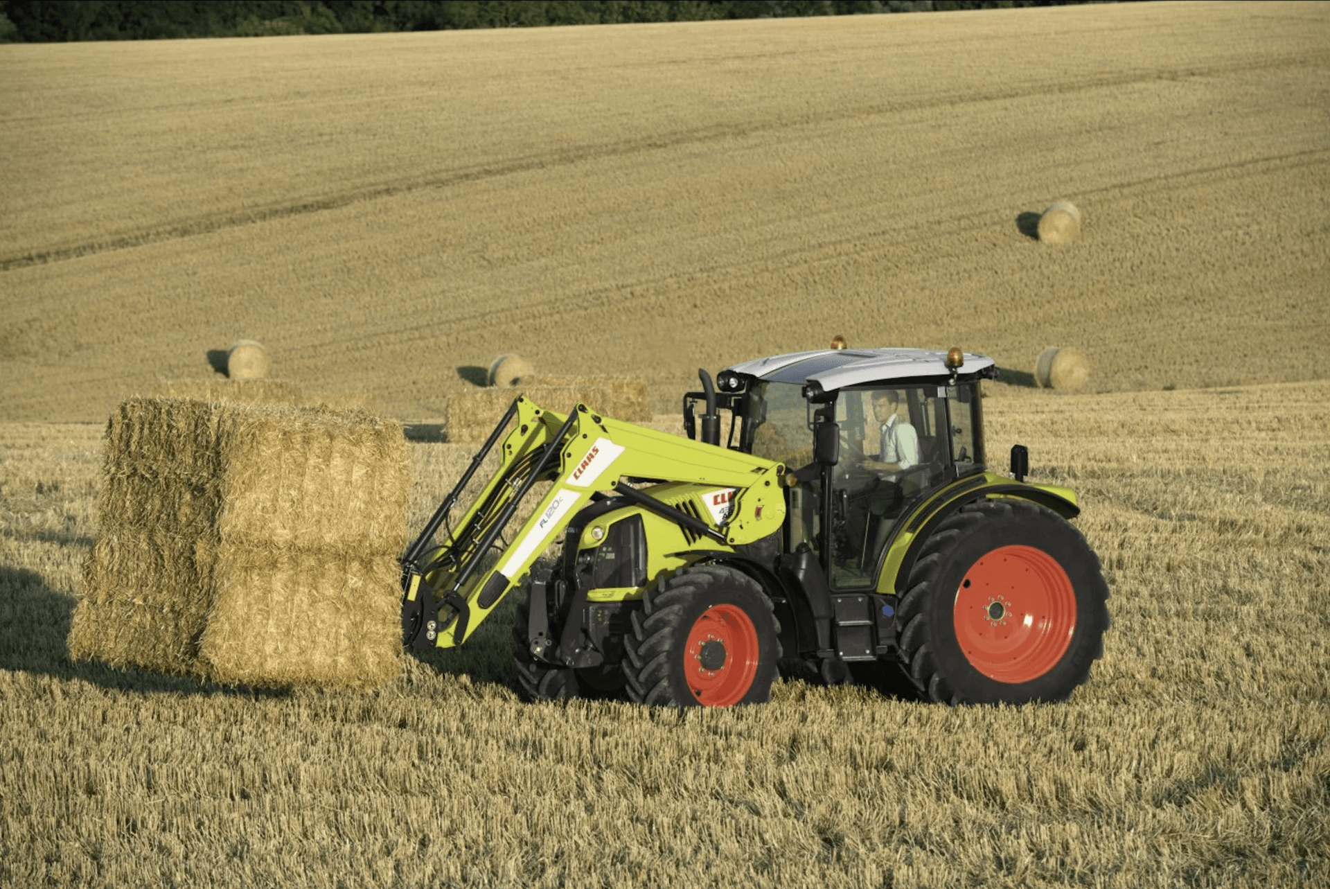 Red Tractor On The Farm — O'Brien's Machinery In Hunter Valley NSW