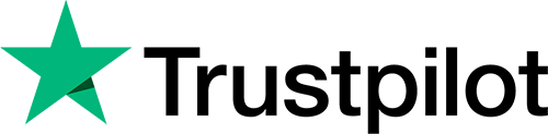 The trustpilot logo has a green star on it.