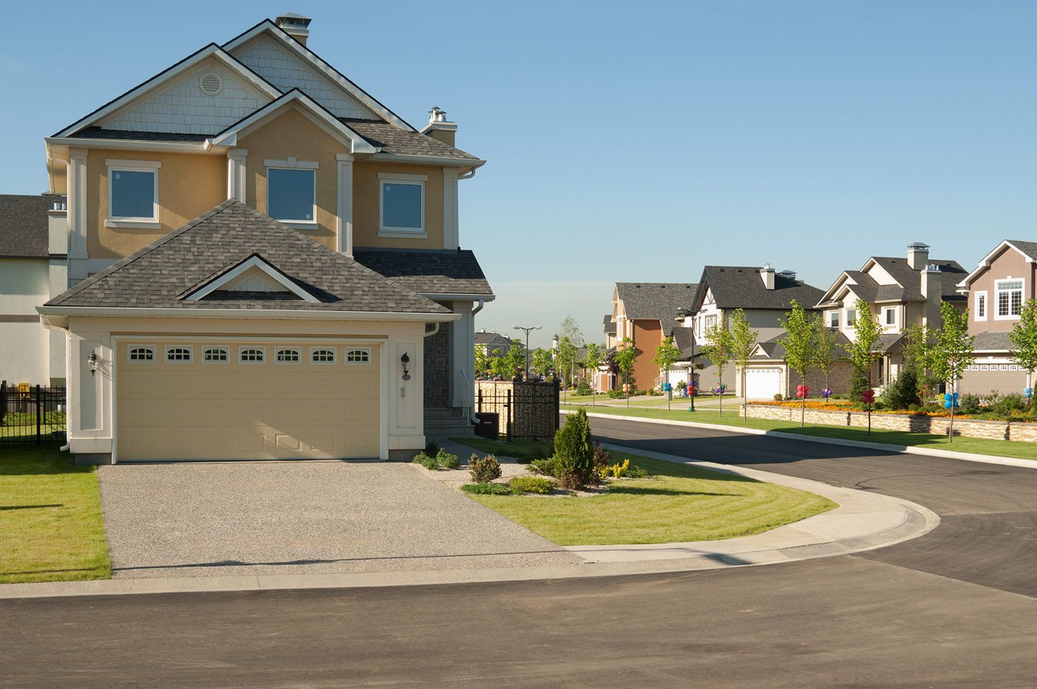 House with Garage — Arlington, TX — Spring King Garage Door Repair