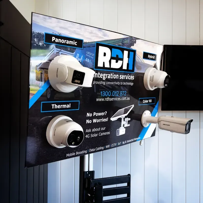 RDH INTEGRATION SERVICES' SELECTION OF PURCHASABLE SECURITY CAMERAS