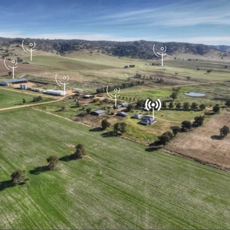 WIRELESS INTERNET CONNECTIONS IN RURAL AND REGIONAL AUSTRALIA