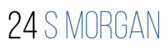 24 S Morgan Apartments Logo.