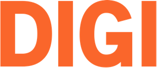 A logo for a company called Digital Commodities with a globe in the middle.