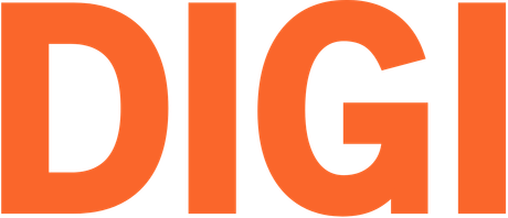 A logo for a company called Digital Commodities with a globe in the middle.