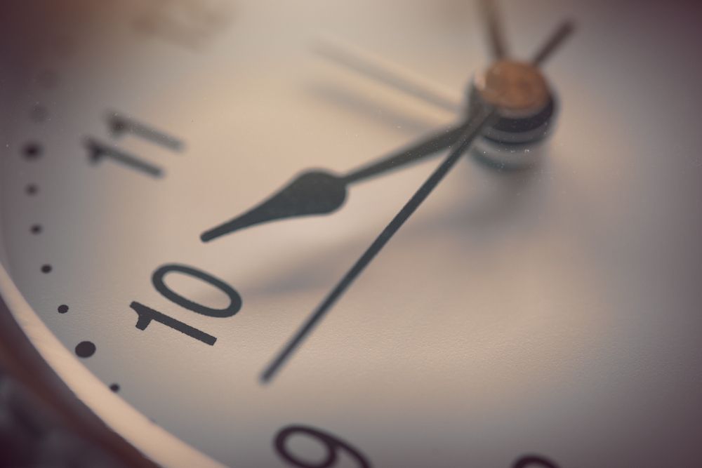 A Close Up Of A Clock With The Hands On The Numbers 10 And 11 — HealthPoint Mingara In Tumbi Umbi, NSW