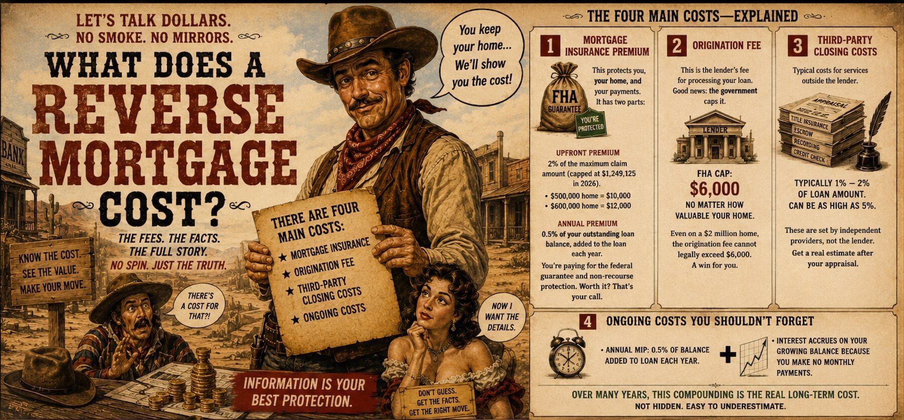 How much does a Reverse Mortgage cost
