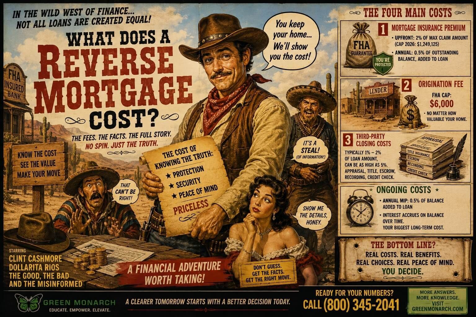 How much does a Reverse Mortgage cost in California