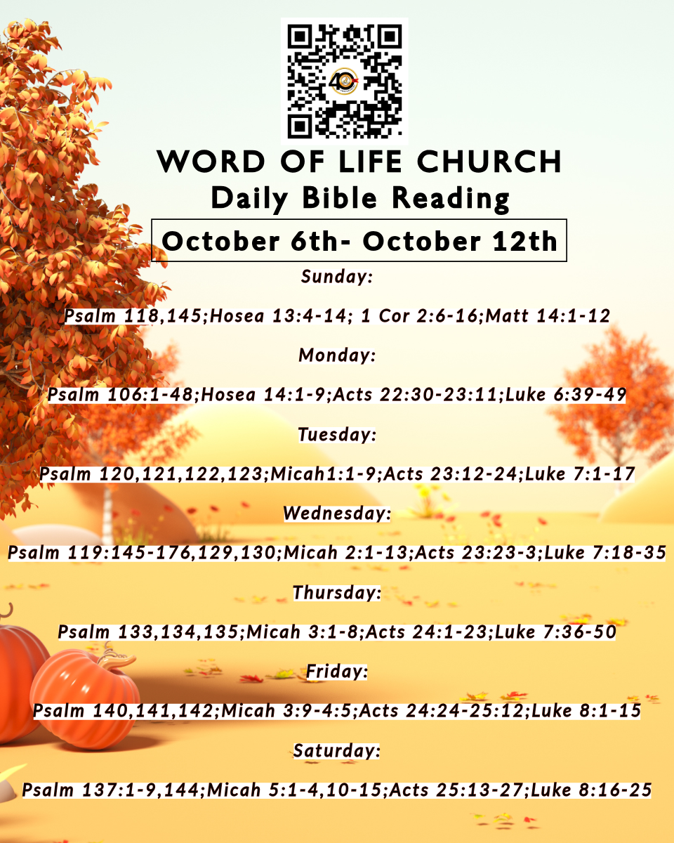 Events | Word of Life Church - Charismatic