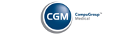 CompuGroup Medical logo featuring the white letters