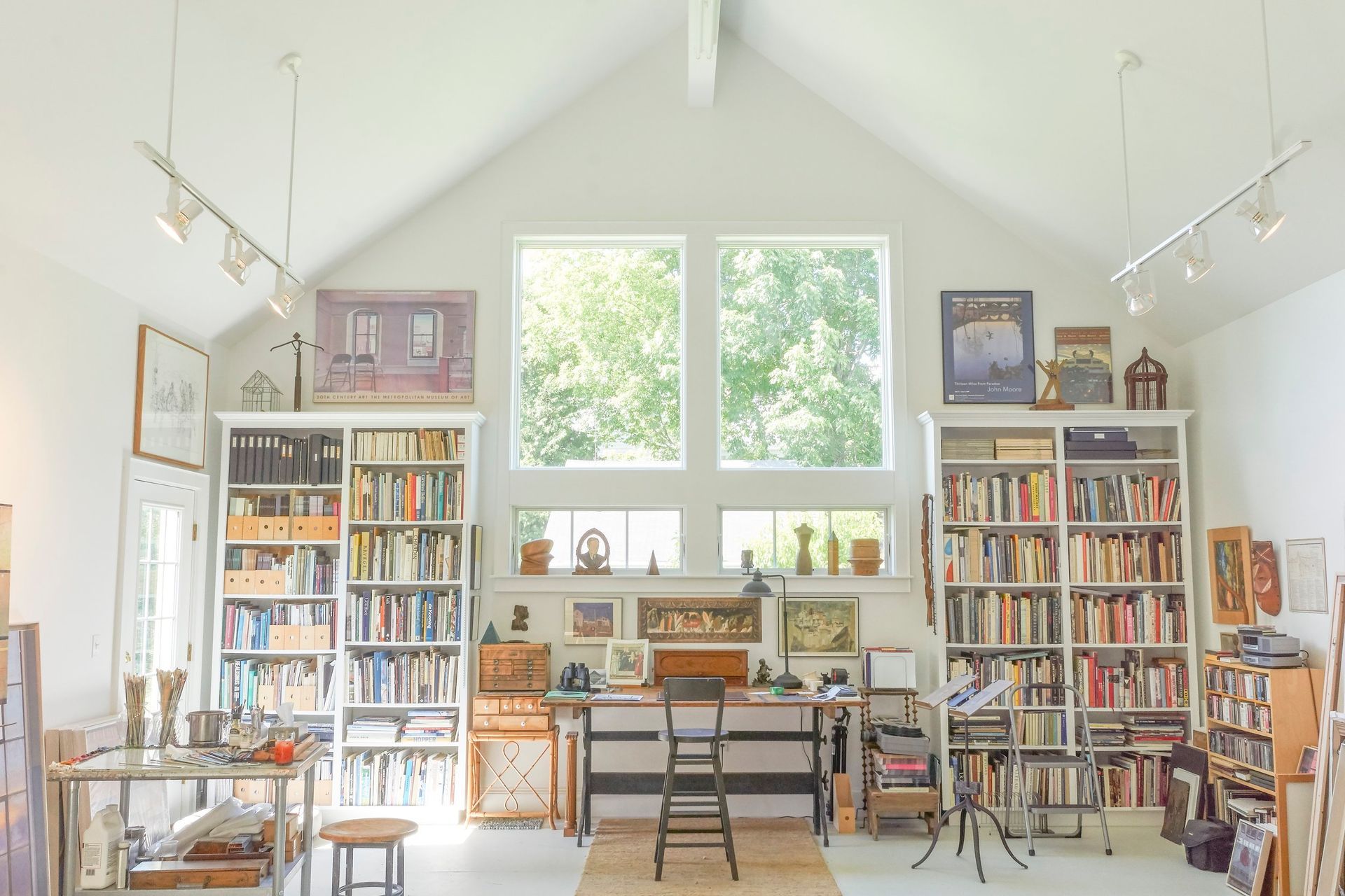 Whitecap Builders added a custom open-concept living space to a house in Northport, Maine.