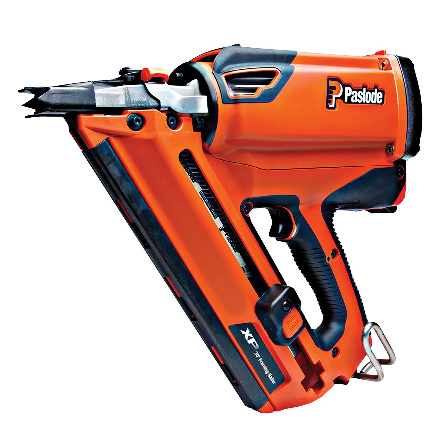 Whitecap Builders used a cordless nailer during a wall framing job on a project in Liberty, Maine.