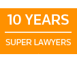 Our family law attorneys have been partnered with Super Lawyers for 10 years