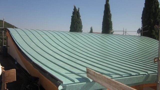 copertura in lamiera