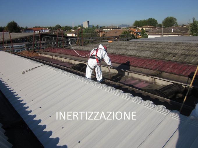 inertizzazione tetto