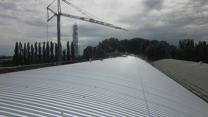 copertura in lamiera