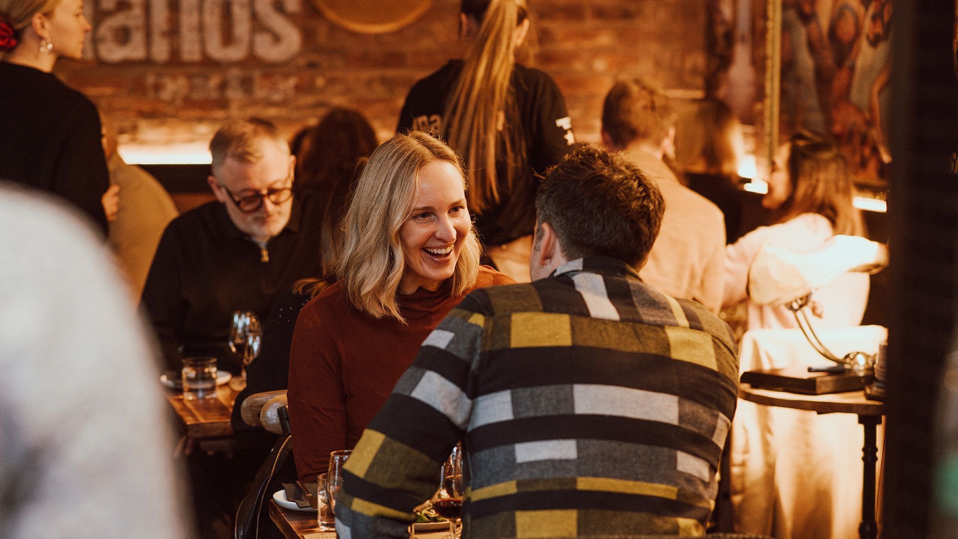 Private dining on the Mezzanine at Dos Hermanos Tapas & Bar