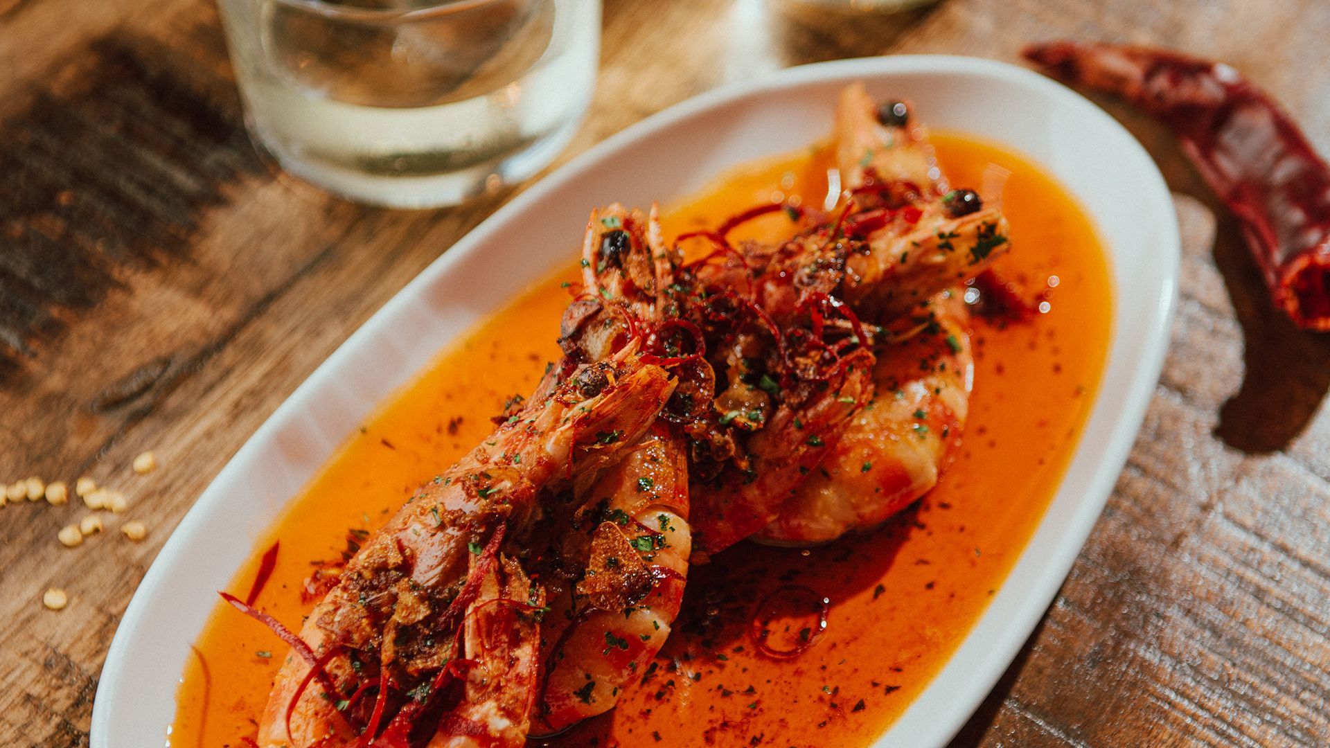 The tapas at Dos Hermanos, Cheadle Hulme, East Cheshire